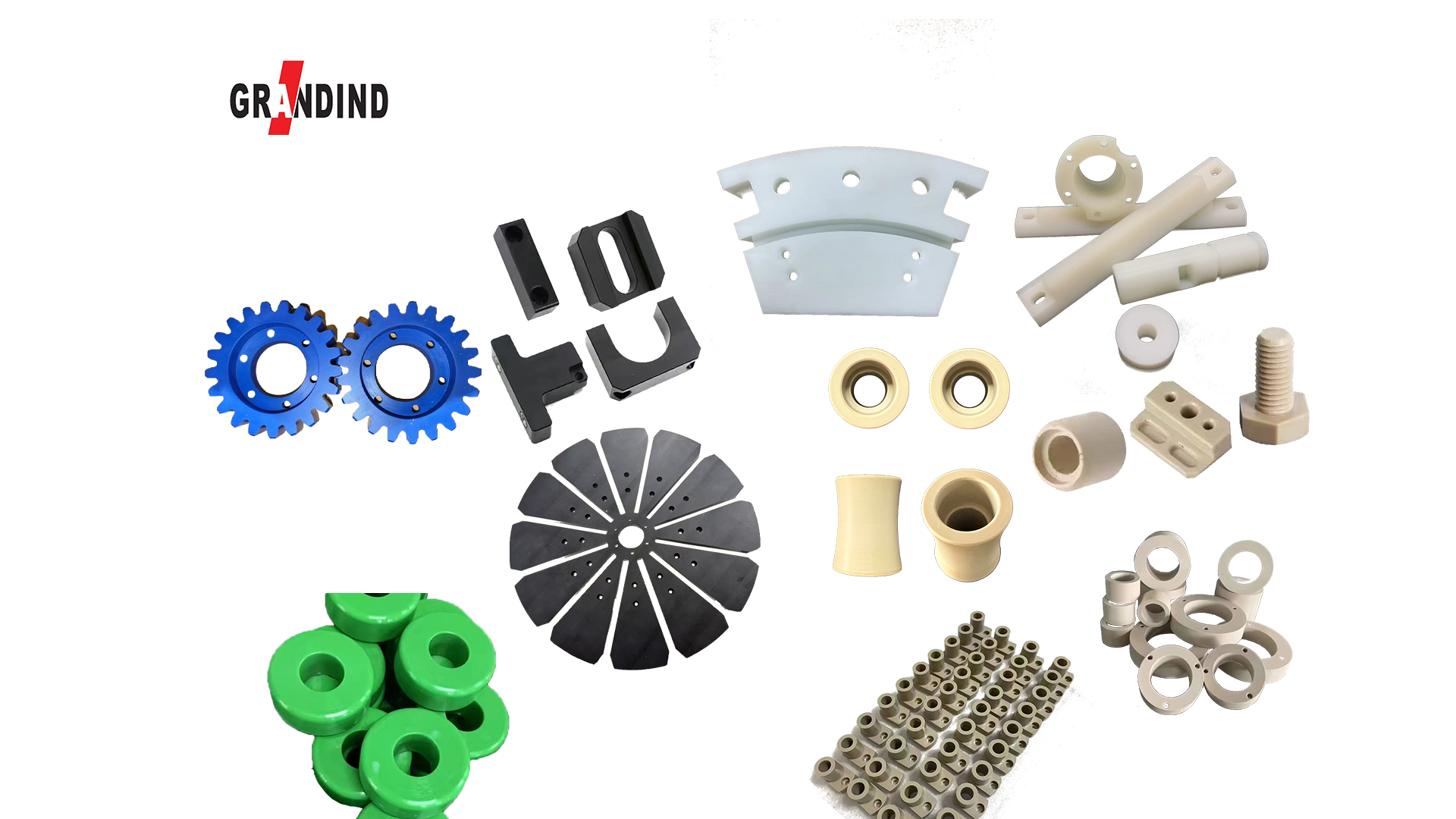 정밀 플라스틱 부품: PEEK, 나일론, POM CNC 부품