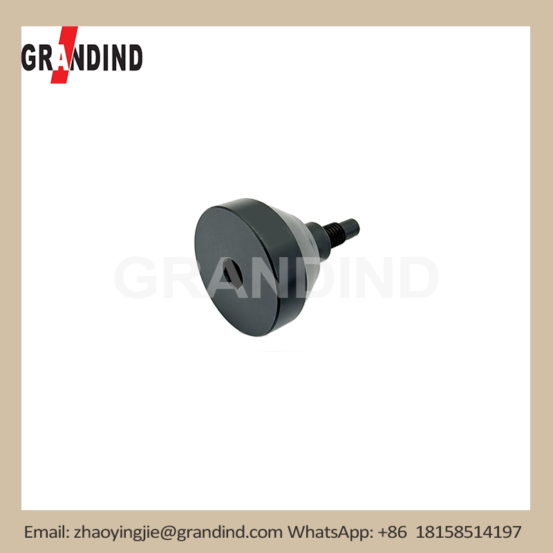 GRANDIND, 새로운 CNC 가공 흑색 산화물 강철 콘 조정 나사 GI-CNC-ST-008 출시